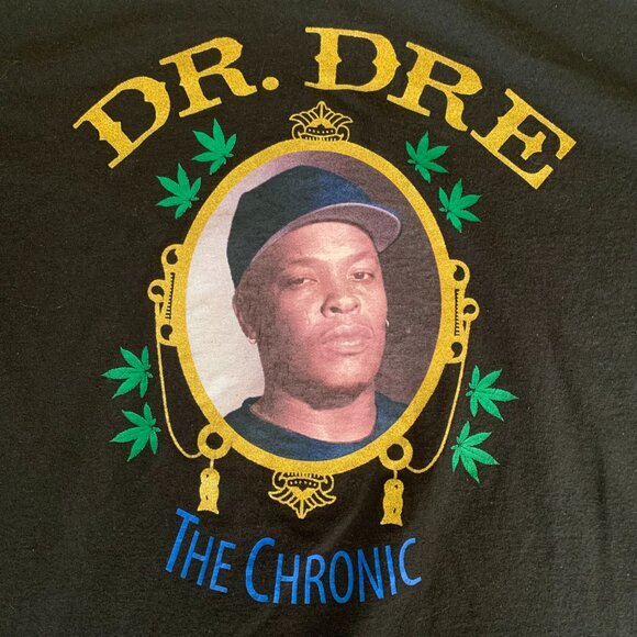 Dr. Dre The Chronic Deathrow Records Album Cover Graphic T-Shirt - Picture 2 of 10